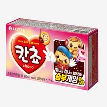 칠성 사무실간식 탕비실간식 롯데 칸쵸 과자세트 간식추천 54G 5개, 7세트