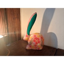 목각 토끼 인형