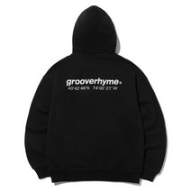 그루브라임 GROOVE RHYME [레드벨벳 웬디 PICK] NYC LOCATION HOOD T-SHIRTS (BLACK) [LRQFCTH331M]