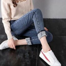이노뱅크 융털안감 스판 스키니진 겨울 청바지 ZHA086