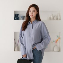 애플 와이드커프스 링클셔츠 (C 29390)