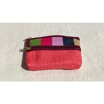 전통 색동 지퍼 카드지갑