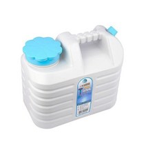 삼성바이오 약수터 물통 생수통 20L 낮은형 말통 야외용 캠핑용 꼭지 엔파워, 혼합색상, 1개