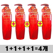 꽃을든남자 (500ml x 4개)-꽃을든남자 레드플로 동백 헤어 젤 내추럴., 4개, 500ml
