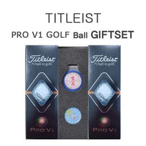 [타이틀리스트] [에이앤와이] 2019 PRO V1 6구 + 피치픽스 햇클립 세트