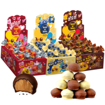 본오본 달콤 바삭 초콜릿 수아브 블랑코 수입초콜릿 크리스피초코 15g X 30개입 1통, 본오본 수아브(밀크초코) 1통 30개입