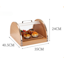 쿠키진열대 뷔페트레이 우드 트레이 카페 빵 베이커리진열장 쇼케이스, A 소형