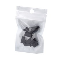 티테크 USB 포트 먼지마개 블랙(10개)/실리콘 소재/T-DC-USB-B10/USB A타입 포트의 먼지나 이물질이 들어가는것을 방지