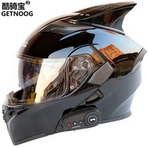 블루투스 헬멧 오픈페이스 AGV 덱스톤 SOL 할리 비틀 쇼에이 오토바이용품 매장 보난자, 블랙