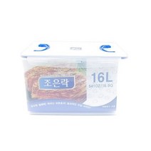 조은락 플라스틱 밀폐용기, 16L, 1개