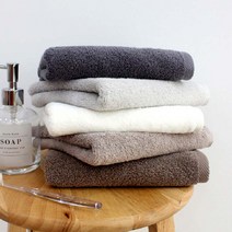 송월타월 호텔용 노블레스 세면타올 150g 면사, 연회색, 10개입