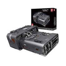 mould king 몰드킹 21061 기술 A-A4B 랜드스피더 UCS 대형 우주선 완구 스타 플랜 컬렉션 MOC 56995 파이터 클램핑 빌딩 세트(3018피스)