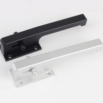 피팅룸 탈의실 손잡이 잠금장치 오도시 블랙 실버, 피팅룸손잡이잠금장치 실버