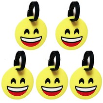 모스트 스마일 네임택 캐리어 이름표 5개입 1세트