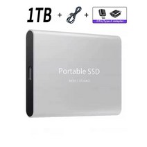 SLATE Usb 16TB 고속 Pendrive 8TB 금속 Cle 플래시 드라이브 4TB 2TB 휴대용 SSD 메모리 펜 외장 하드 저장 장치 노트북 USB 3.1 1TB 500, [01] Silver 1TB