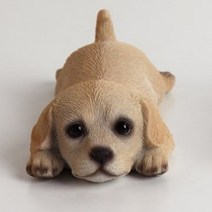 엎드린 강아지 고양이 장식 냉장고자석 겸용 7type 인테리어 소품, 강아지(리트리버)
