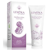 건조 가려운 피부를 위한 lemyka 습진 로션 - 주사비 치료 얼굴 발진 크림 - 피부염 두드러기 아기 여드름 열 발진을 위한 가려움 발적 완화 - 천연 금송화 어린이용 바다 갈