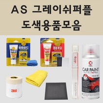 현대 AS 그레이쉬퍼플 주문 자동차 차량용 붓펜 스프레이 카페인트 도색 포터, 01.붓펜: AS 그레이쉬퍼플