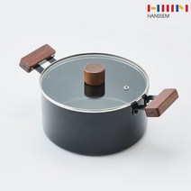 [한샘] 블랙 심플 양수냄비 20cm, 제품:한샘 0217088 블랙심플 양수냄비 20cm