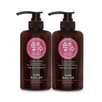 아토넬 쑥쑥모 천연샴푸 500ml Ⅹ2개 순앤수 약산성 지성 모근강화 두피개선 지루성