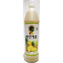 파인애플원액(청솔 835ml) 업소용 돌 파인애플주스, 1개, 835ml