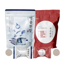 [딜맛] 시크릿 육수 명품한알(기본맛)+(얼큰한맛) 60gx2봉(40개입), 2개