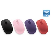 MS 마우스 무선 모바일1850 USB 1000dpi 퍼플 737509 - 컴퓨터 마우스, 단품, 단품