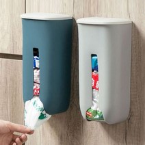 심플 Ez 비닐봉투 쏙쏙 정리함, 그레이, 1개