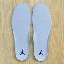 조던깔창 디자인 교체용깔창 운동화인솔 신발패드 오리지널 농구화깔창, 35-225개, 화이트