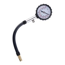 타이어 공기 압측정기 게이지 주입기 타이어 압력 게이지 0-100PSI 자동 자전거 모터 공기압 미터 차량 테, 한개옵션0