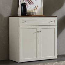 [1만원 추가할인중] 셰리 800 서랍 주방수납장, 아이보리