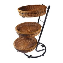 5단 계단식 베이커리 과자 빵 쿠키 진열대 철제 원목 선반 진열장 매대 마트 대형, 상세이페이지 참고, F