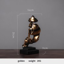 인테리어편집샵 스톤오브제 공예 조형물 북유럽 장식품 데스크탑 악세사리 책상 입상 방 장식 수지 조각 손으로 조각한 사람 모델 사무실 액세서리 홈, 02 Home decorations G