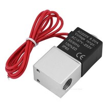 평상시 열림 황동 솔레노이드 밸브 1/8 "12V 24V 110V 220V 380V 2 방향 물 공기 가스 용 공압, 01 1/8