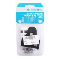 SHIMANO SM SH20 SPD-SL 페달 클리트 스페이서 및 볼트 세트, 1 세트, 1개