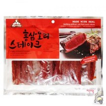 뉴트리오 강아지 애견 간식 홍삼 오리스테이크 400g, 상세페이지 참조