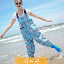 Makone 남여공용 낚시 해루질장비 가슴장화 갯벌체험옷 전신장화, 240, 유니콘
