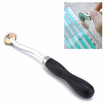 마킹휠 가죽 종이 헝겊 공예 라인 기어 룰렛 바느질, 마킹휠BL08073-1