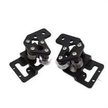 Funssor Voron2.4 트라이던트 3D 프린터 알루미늄 합금 경량 CNC 가공 XY 조인트 업그레이드 키트 알루미늄/카본 튜브 용, [01] 250mm, [01] 빨간