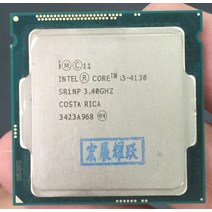 PC 컴퓨터 인텔 코어 프로세서 I3 4130 I3-4130 CPU LG 호환A1150 22 나노 미터 듀얼 100% 제대로 작동 데스크탑, 한개옵션0