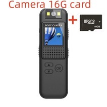 미니 비디오 레코더 고화질 자기 흡입 펜 바디캠 디지털 카메라, 02 Camera 16G card