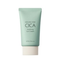 [더샘]힐링 듀 시카 수딩 선 크림 50g SPF50+ PA++++ [자외선, 색상:시카 선 크림|사이즈:50g