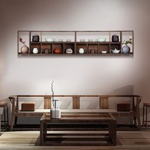 빈티지 옛날찬장 원목 그릇장 찬장 엔틱 찻장 카페장, CF-212 좌방+우방