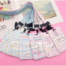 산리오 시나모롤 버스 카드 교통카드 케이스 목걸이 캐릭터 사원증 출입증, 시나모롤_g