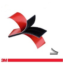 암수구분없는 3M 벨크로 테이프 25mm 블랙 초강력 찍찍이