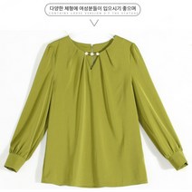 봄 쉬폰 블라우스 여 브이넥 솔리드 레깅스 셔츠 패션 여 봄 화이트 셔츠 상의