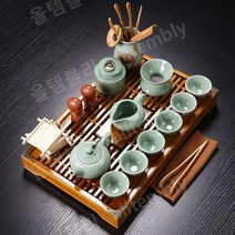 올템블리 전통다기세트 1인다기 다기체험 2인다기세트, E