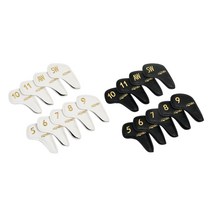 혼마/IC-12103S 아이언 커버(2컬러/9PCS), 블랙