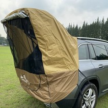 SUV 차박텐트 바비큐 캠핑 확장 선루프 텐트 카텐트 카쉘터 차박용품 감성캠핑 차량용 쉘터 산타페 팰리세이드 투싼 모하비 쏘렌토 베라크루즈 카니발, 검은색 (철관 제외)