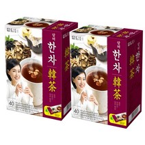 [국산차 전통차 담터 한차 40스틱 X2] YN69DBCF